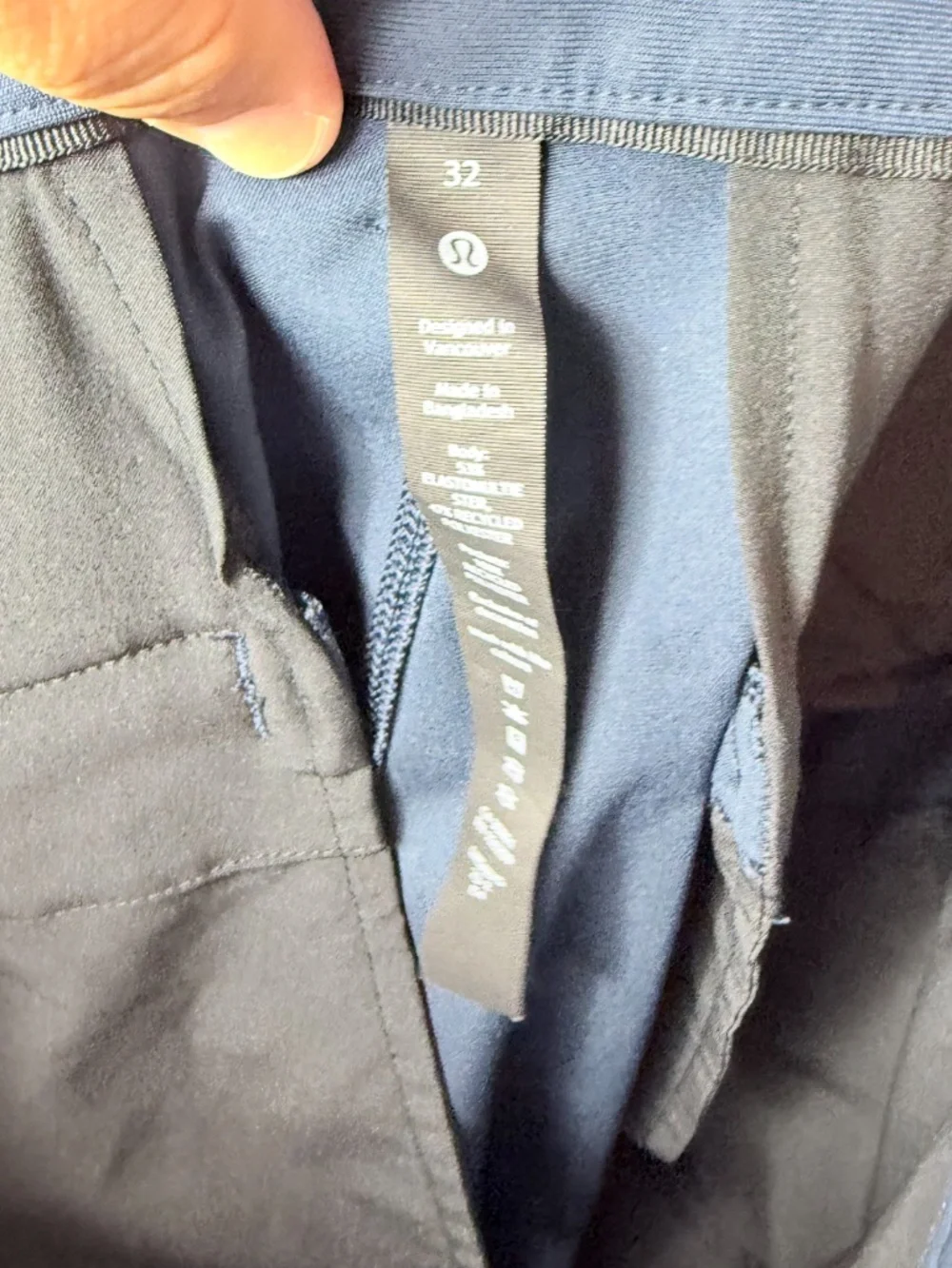 Lululemon Pants Mens Size 32 Blue Tactical Utility Athleisure Hike Outdoor (I)